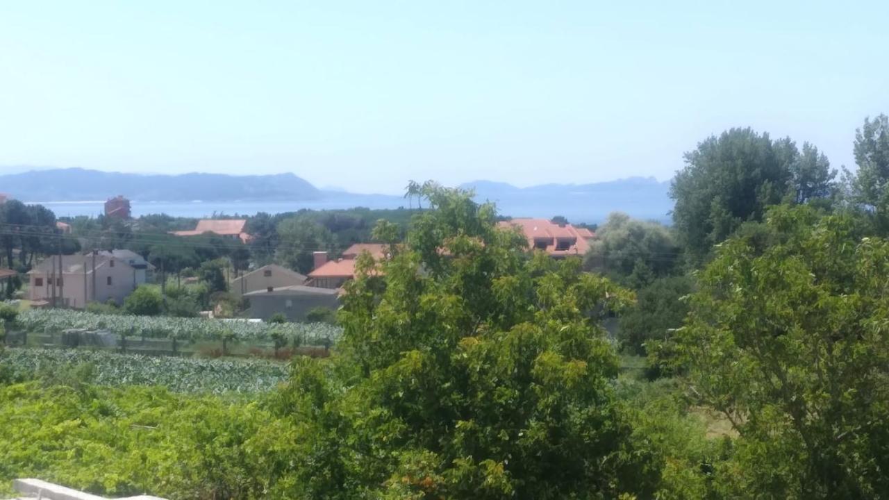Chalet Con Vista A Las Islas Cies Sanxenxo Exterior foto